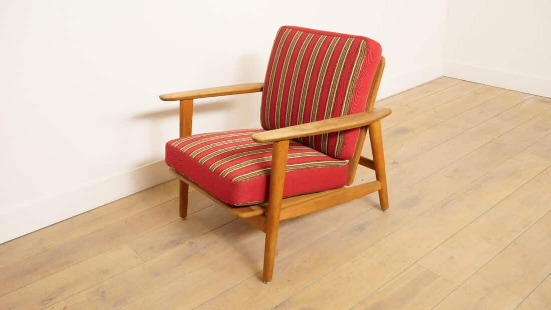 Trp Post Container Data Trp Post Id 23307 Vintage Fauteuil Eiken Rugleuning Verstelbaar Trp Post Container