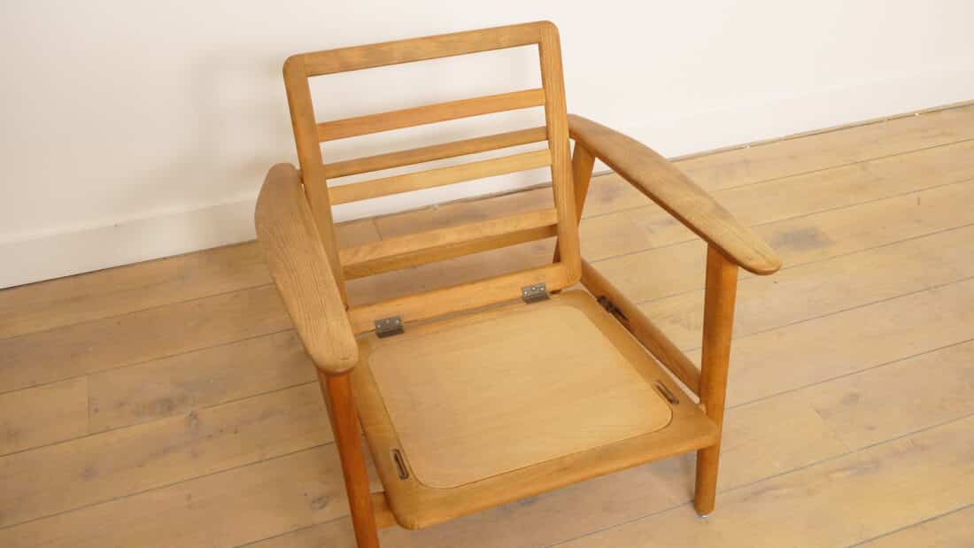 Trp Post Container Data Trp Post Id 23307 Vintage Fauteuil Eiken Rugleuning Verstelbaar Trp Post Container