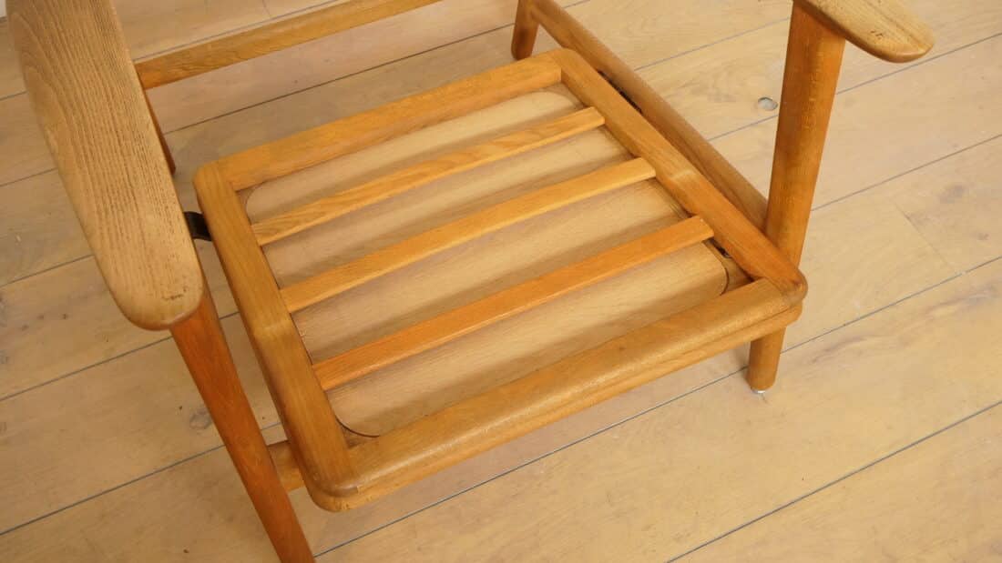 Trp Post Container Data Trp Post Id 23307 Vintage Fauteuil Eiken Rugleuning Verstelbaar Trp Post Container