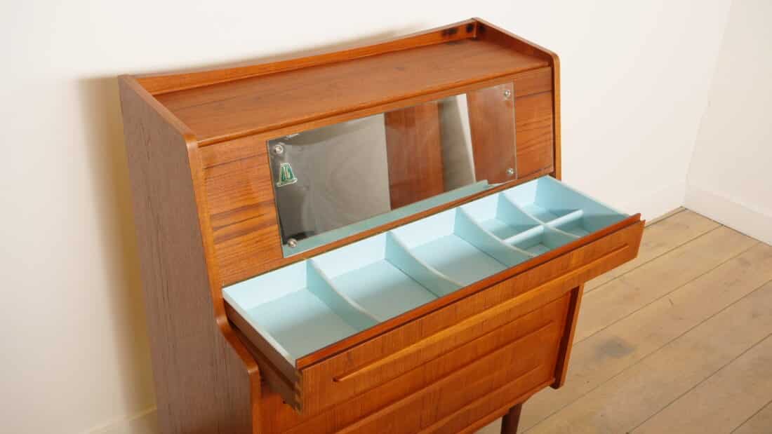 Trp Post Container Data Trp Post Id 23420 Vintage Secretaire Teak 89 cm Trp Post Container