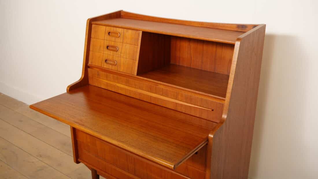 Trp Post Container Data Trp Post Id 23420 Vintage Secretaire Teak 89 cm Trp Post Container