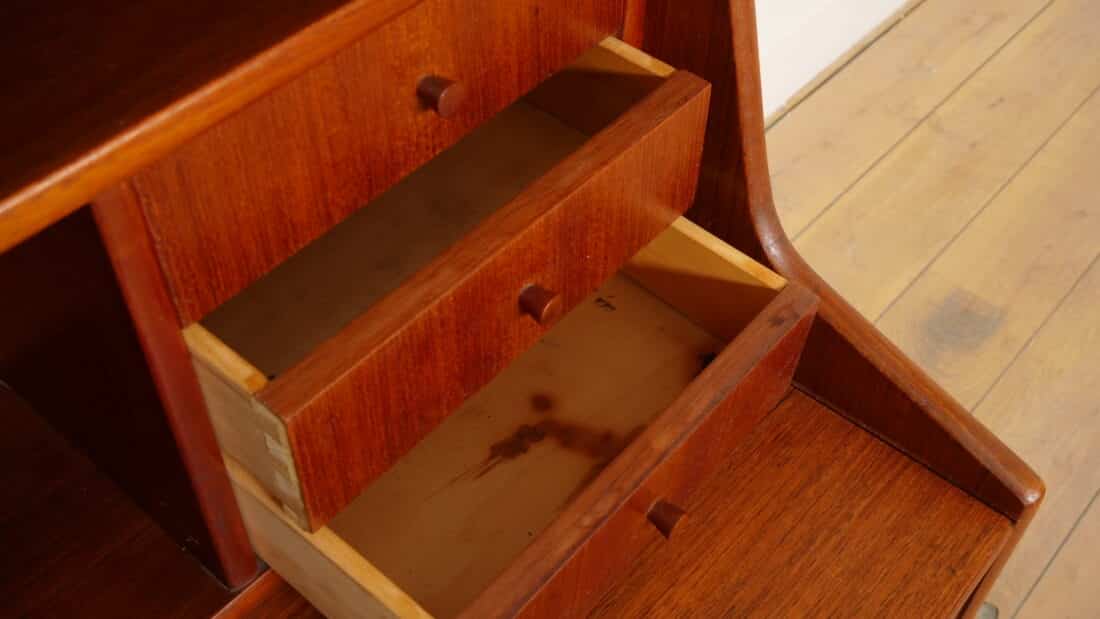 Vintage Secretaire Teak 94 Cm Vintage Secretaire Teak 94 Cm