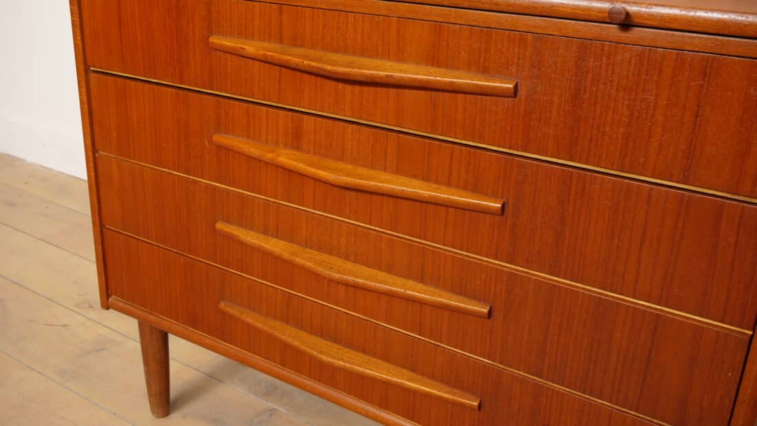 Vintage Secretaire Teak 94 Cm Vintage Secretaire Teak 94 Cm