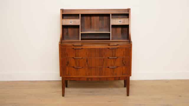 Vintage Secretaire Palissander 94 Cm