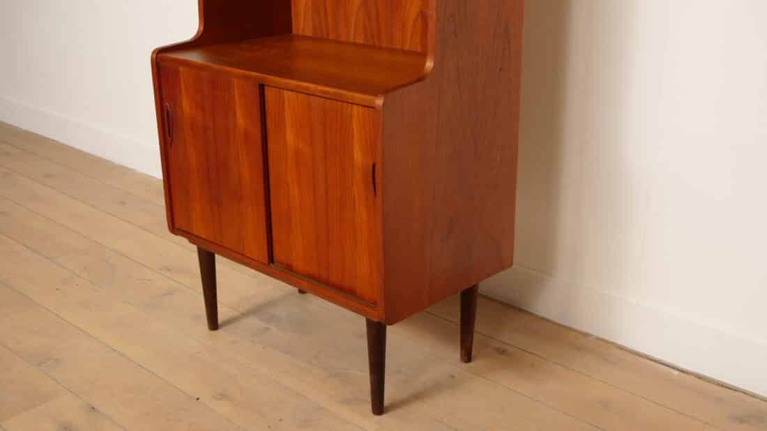 Vintage Boekenkast Wandkast Teak 1960s Vintage Boekenkast Wandkast Teak 1960s
