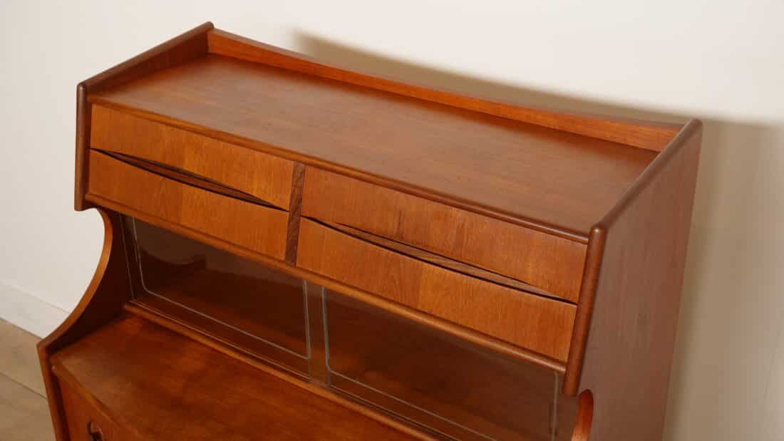 Vintage Secretaire Teak 85 Cm Gunnar Falsig