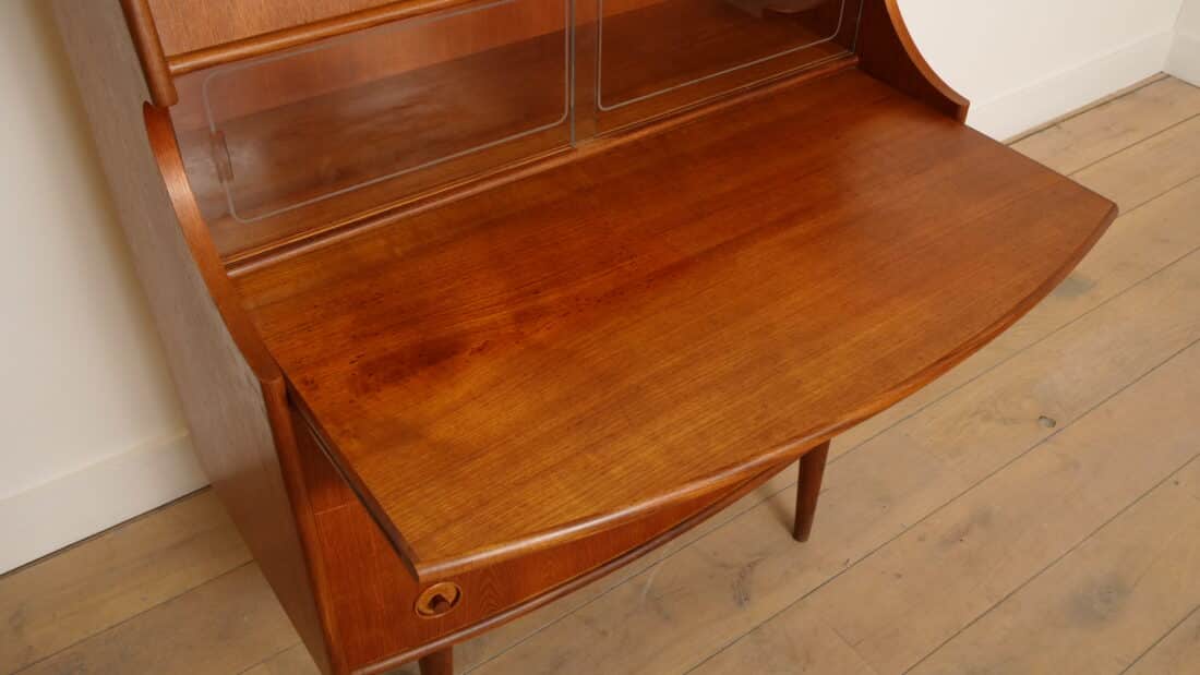 Vintage Secretaire Teak 85 Cm Gunnar Falsig