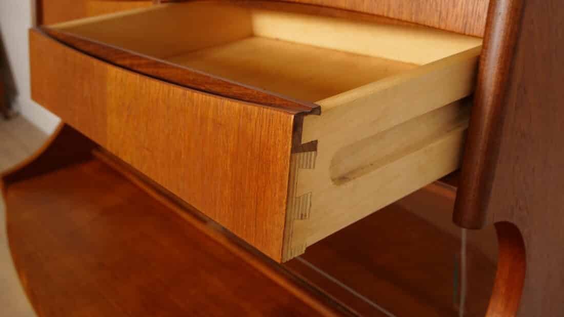 Vintage Secretaire Teak 85 Cm Gunnar Falsig