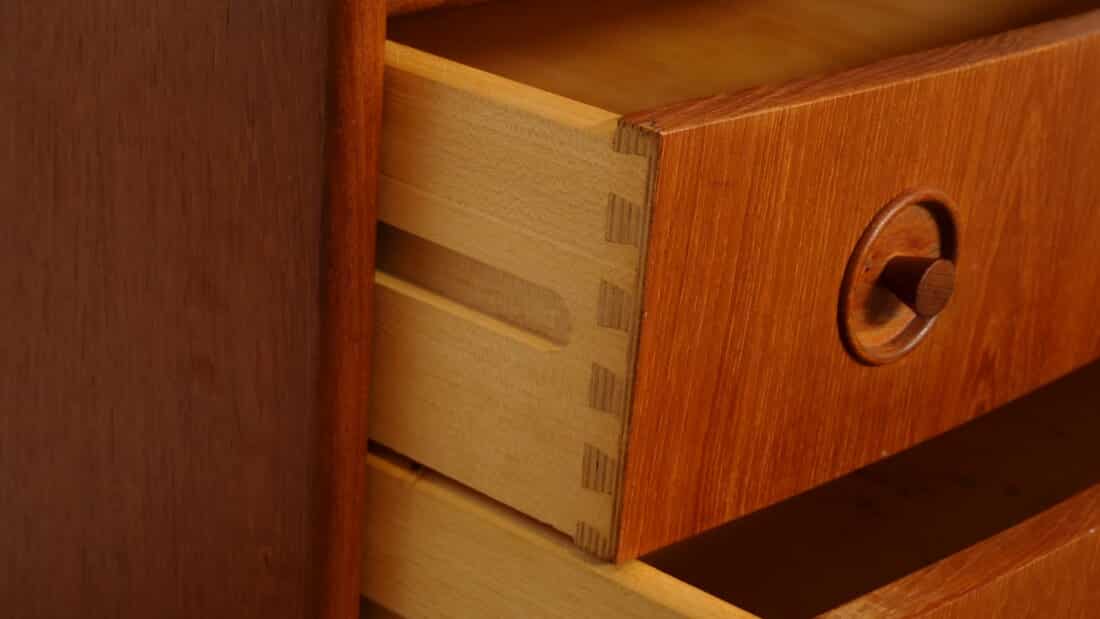 Vintage Secretaire Teak 85 Cm Gunnar Falsig