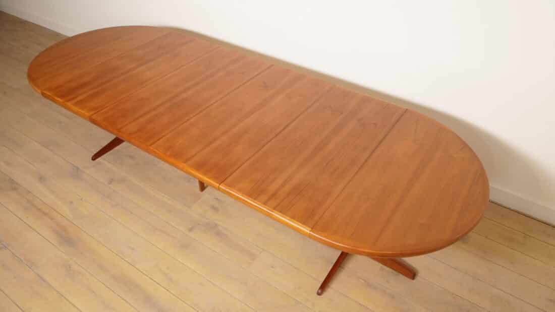 Vintage Eettafel Xxxl Teak Uitschuifbaar 320 Cm