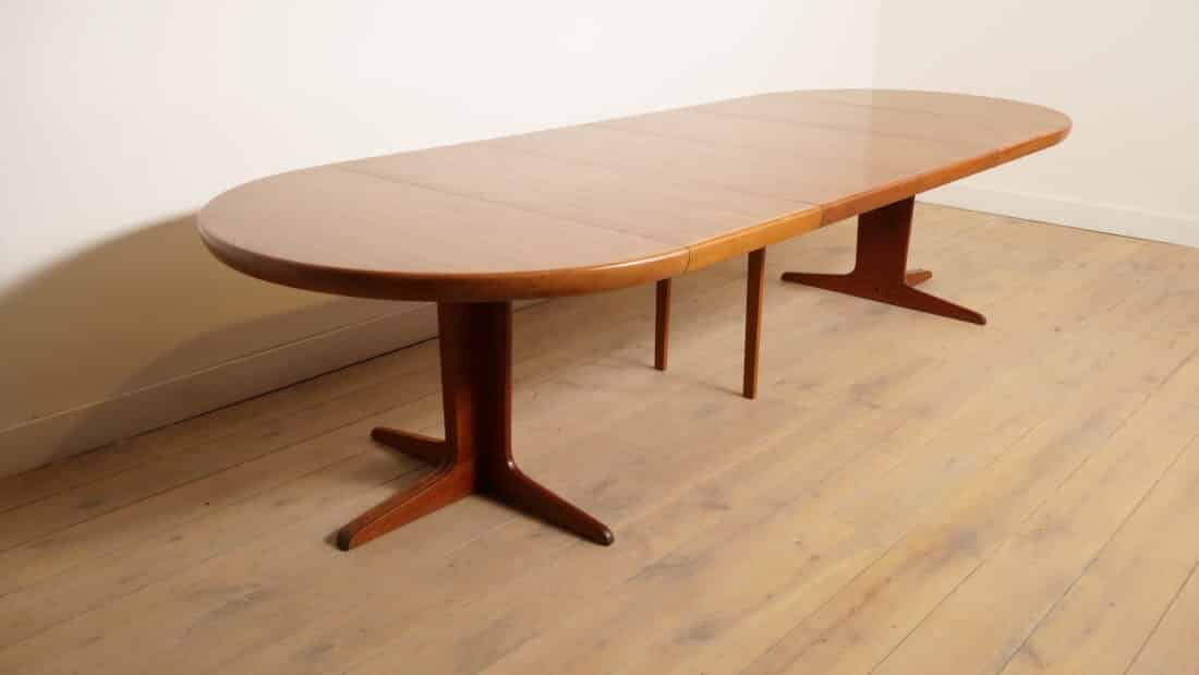 Vintage Eettafel Xxxl Teak Uitschuifbaar 320 Cm