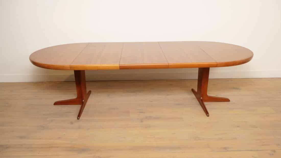 Vintage Eettafel Xxxl Teak Uitschuifbaar 320 Cm