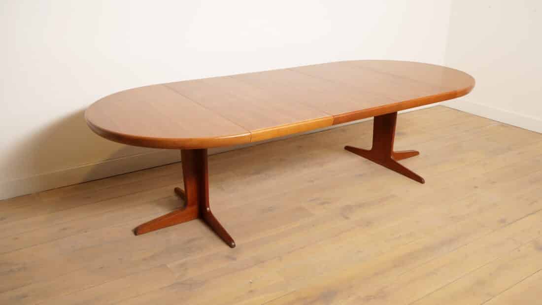 Vintage Eettafel Xxxl Teak Uitschuifbaar 320 Cm