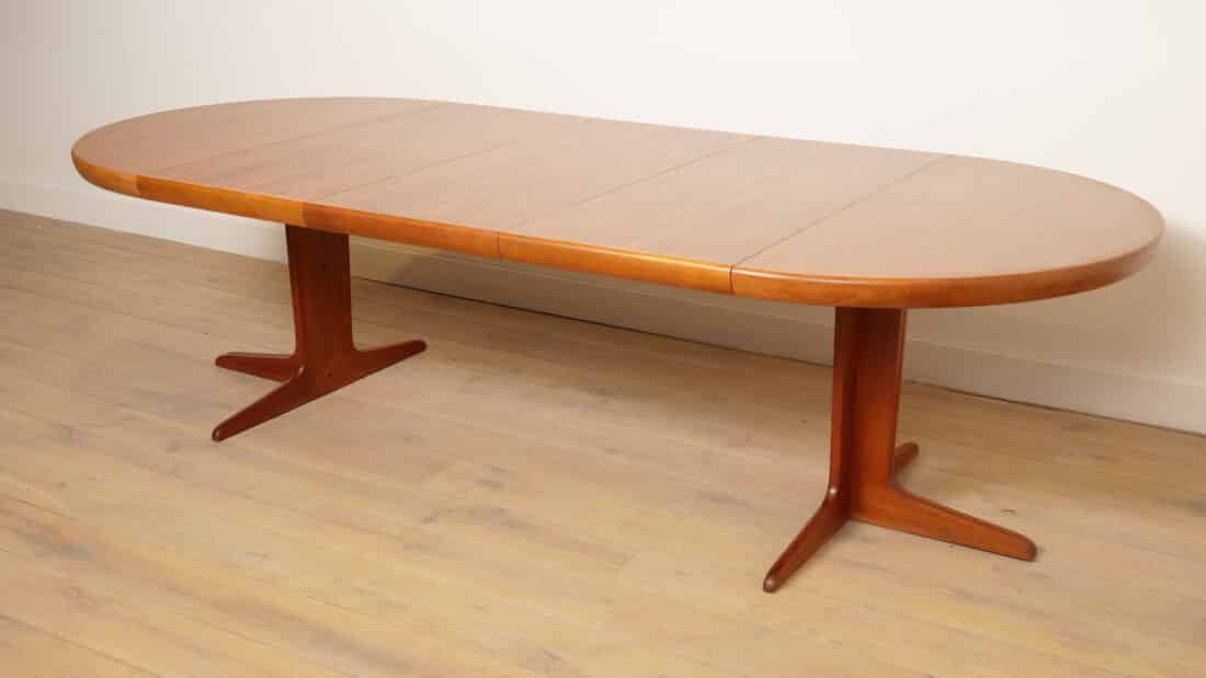 Vintage Eettafel Xxxl Teak Uitschuifbaar 320 Cm