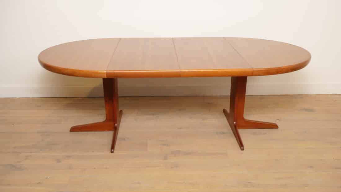 Vintage Eettafel Xxxl Teak Uitschuifbaar 320 Cm