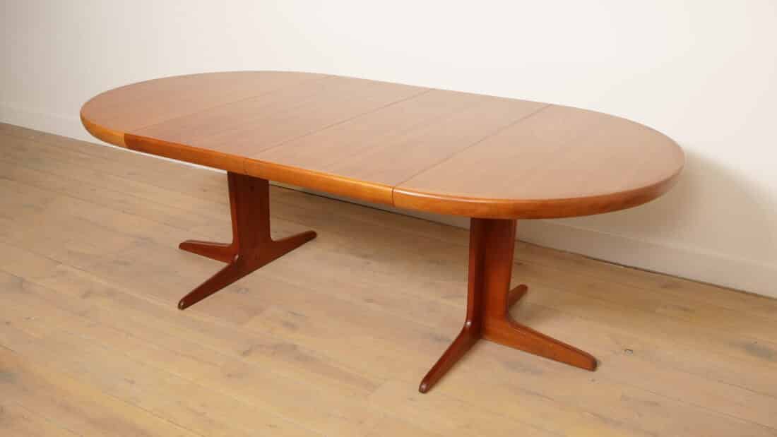 Vintage Eettafel Xxxl Teak Uitschuifbaar 320 Cm