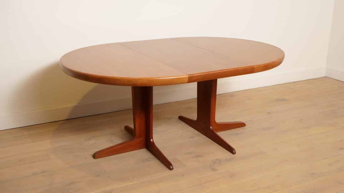 Vintage Eettafel Xxxl Teak Uitschuifbaar 320 Cm