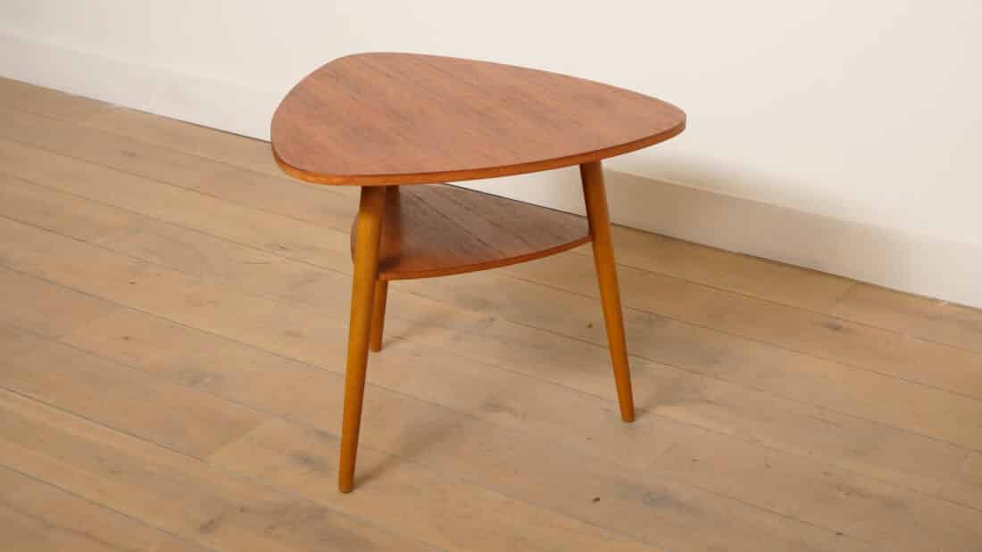 Vintage Salontafel Bijzettafel Teak Deens