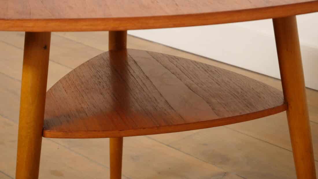 Vintage Salontafel Bijzettafel Teak Deens