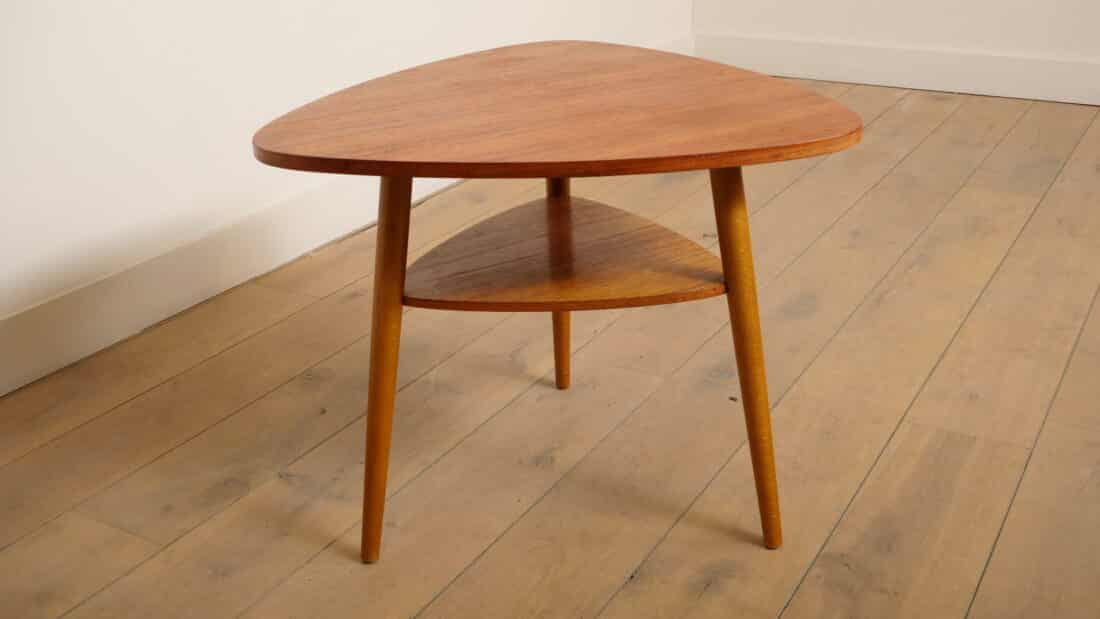 Vintage Salontafel Bijzettafel Teak Deens