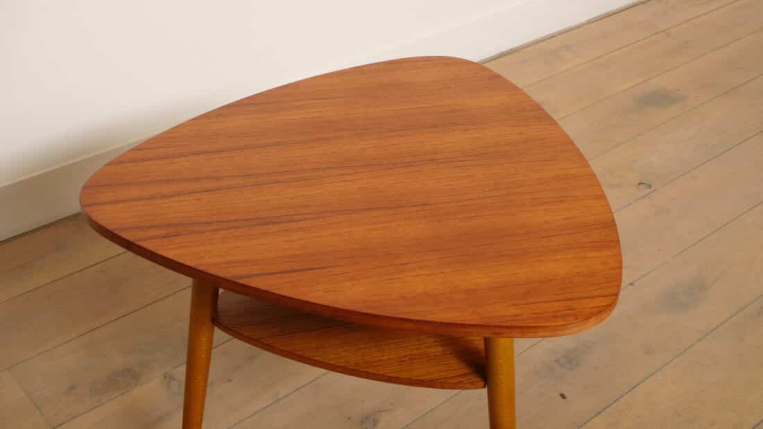 Vintage Salontafel Bijzettafel Teak Deens