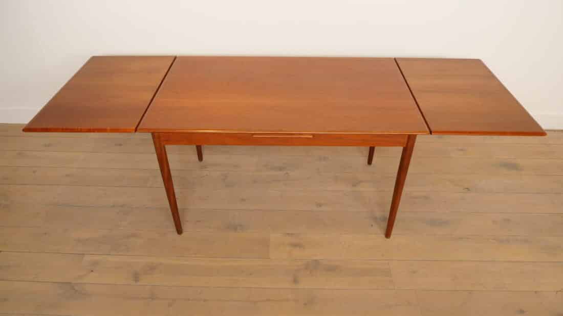 Vintage Eettafel Teak Uitschuifbaar Vintage Eettafel Teak Uitschuifbaar