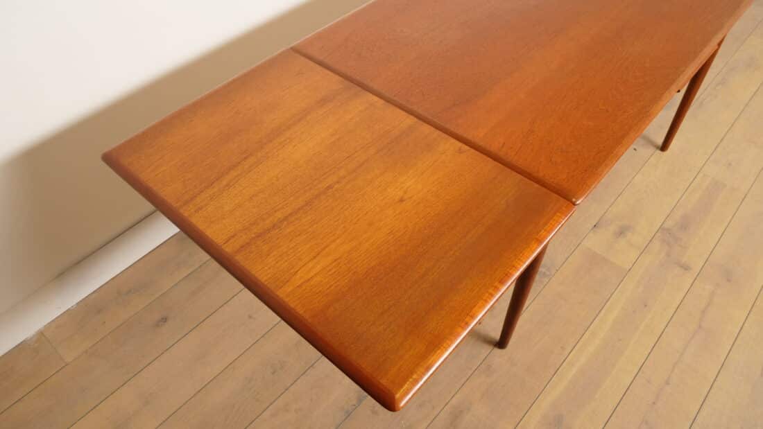 Vintage Eettafel Teak Uitschuifbaar Vintage Eettafel Teak Uitschuifbaar