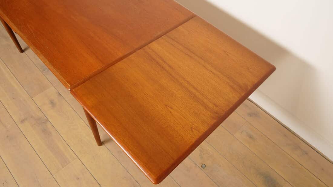 Vintage Eettafel Teak Uitschuifbaar Vintage Eettafel Teak Uitschuifbaar