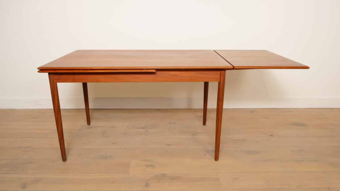 Vintage Eettafel Teak Uitschuifbaar Vintage Eettafel Teak Uitschuifbaar