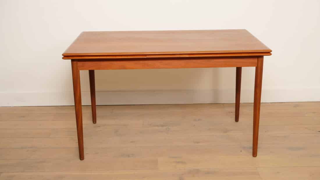 Vintage Eettafel Teak Uitschuifbaar Vintage Eettafel Teak Uitschuifbaar