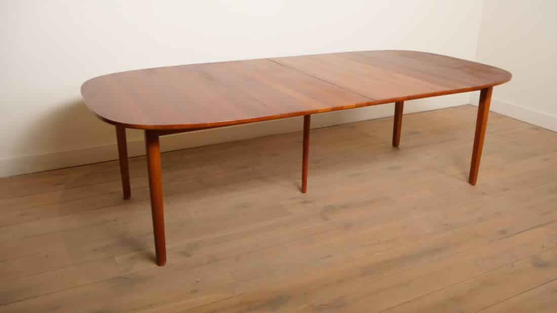 Trp Post Container Data Trp Post Id 23477 Vintage Dining Table Extendable Solid Cherry Wood Ole Wanscher Trp Post Container