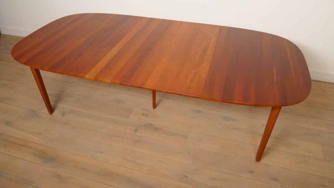 Trp Post Container Data Trp Post Id 23477 Vintage Dining Table Extendable Solid Cherry Wood Ole Wanscher Trp Post Container