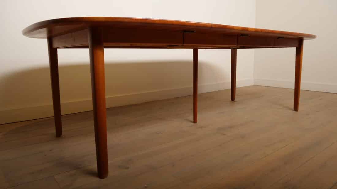 Trp Post Container Data Trp Post Id 23477 Vintage Dining Table Extendable Solid Cherry Wood Ole Wanscher Trp Post Container