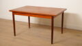 Table de salle à manger vintage | teck | extensible |