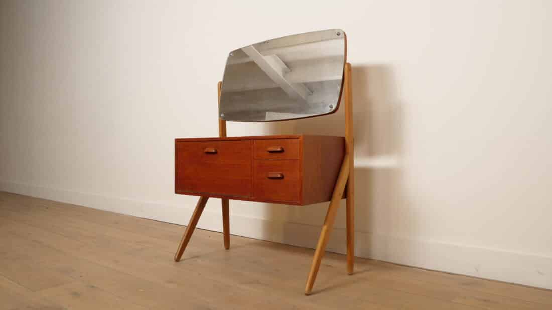 Vintage Kaptafel Deens Design Teak 1960s