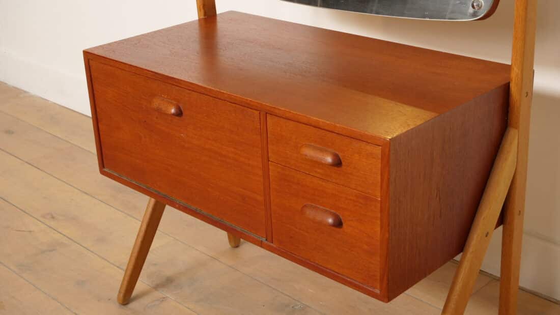 Vintage Kaptafel Deens Design Teak 1960s