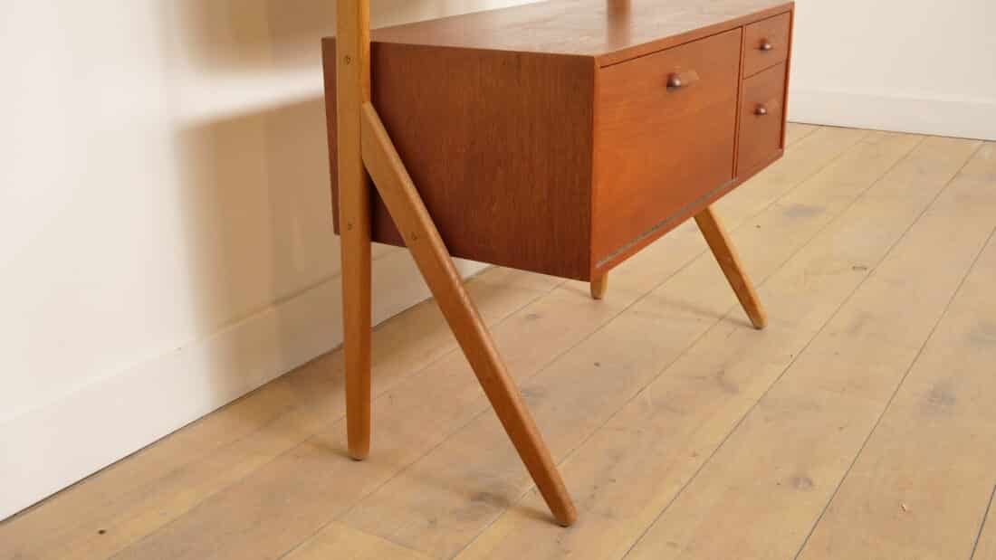 Vintage Kaptafel Deens Design Teak 1960s