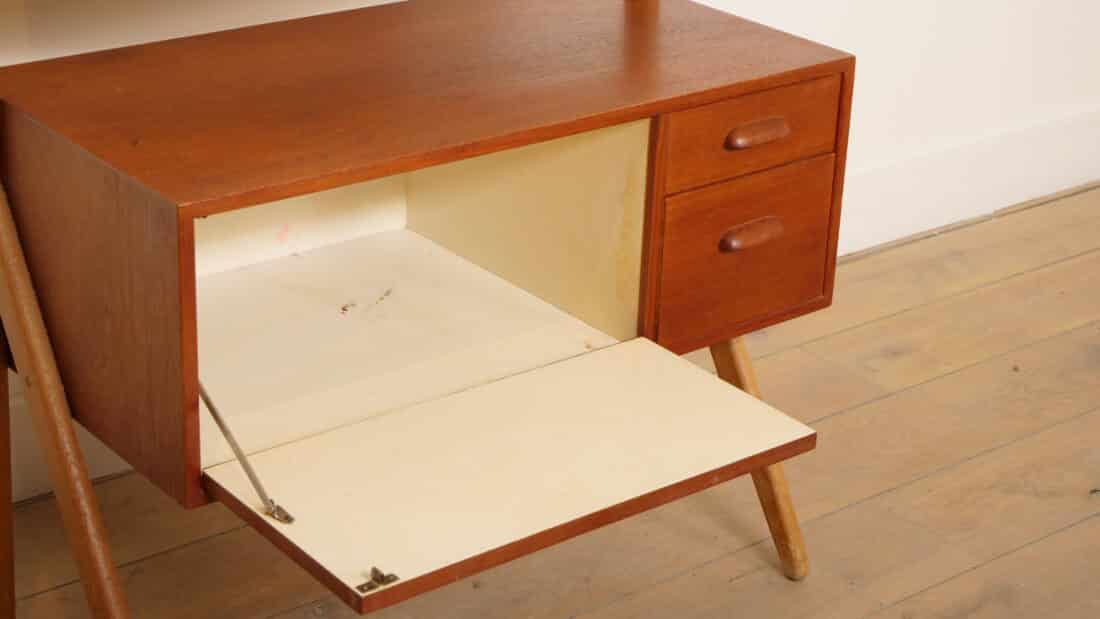 Vintage Kaptafel Deens Design Teak 1960s