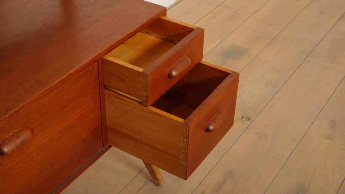 Vintage Kaptafel Deens Design Teak 1960s