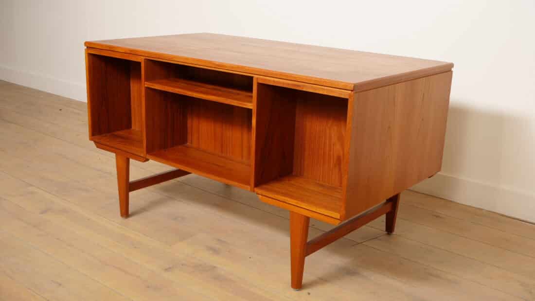Vintage Bureau Deens Teak Mid Century