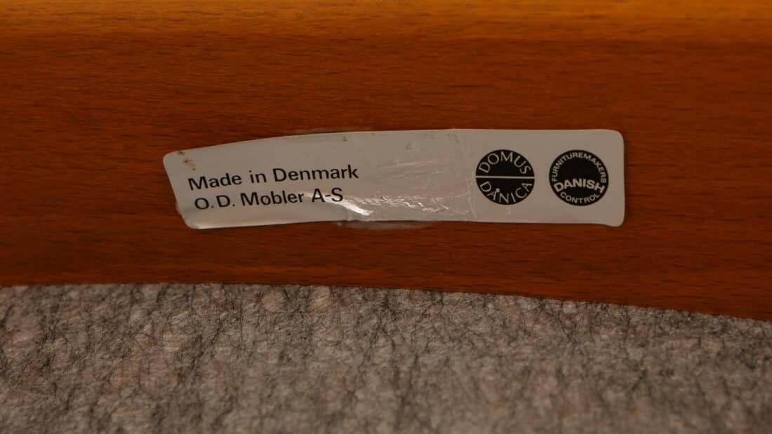 6 X Dining Chairs Erik Buch Model 49 Teak With Armrests