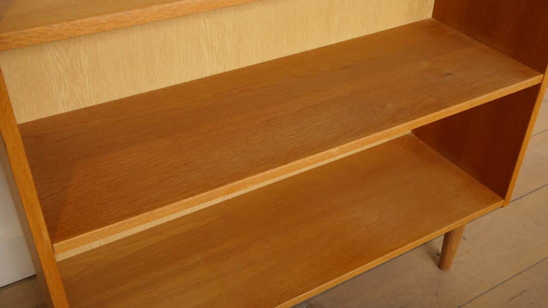 Vintage Boekenkastje Eiken 89 Cm