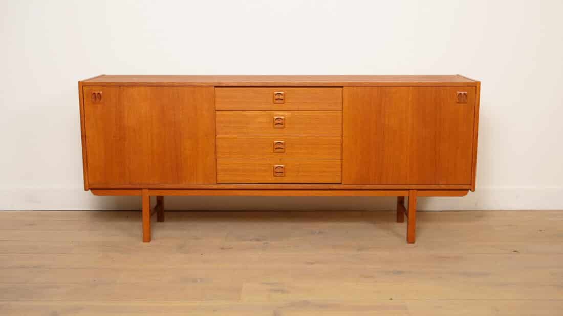 Vintage Dressoir Teak 183 Cm
