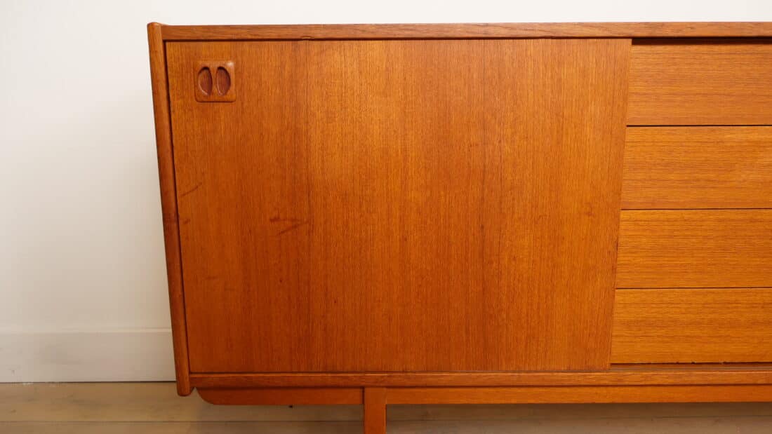 Vintage Dressoir Teak 183 Cm