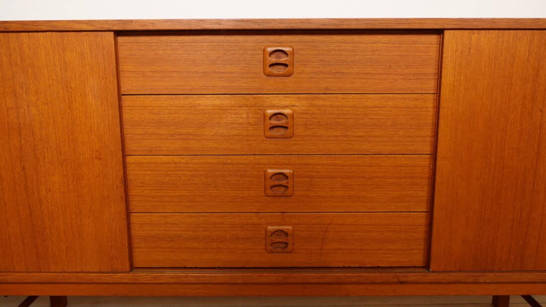 Vintage Dressoir Teak 183 Cm