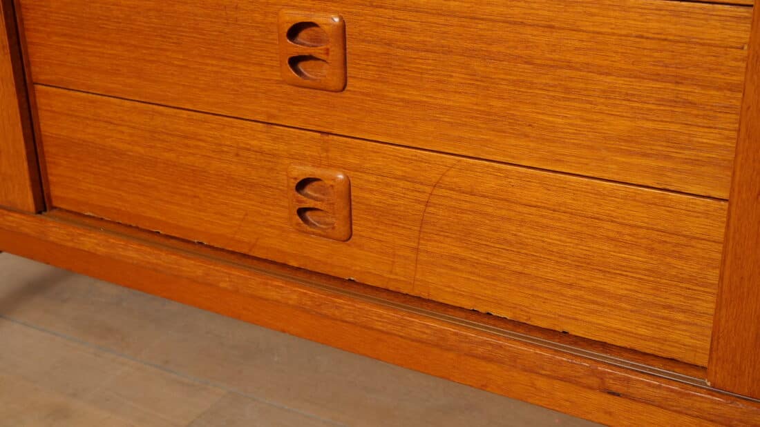 Vintage Dressoir Teak 183 Cm