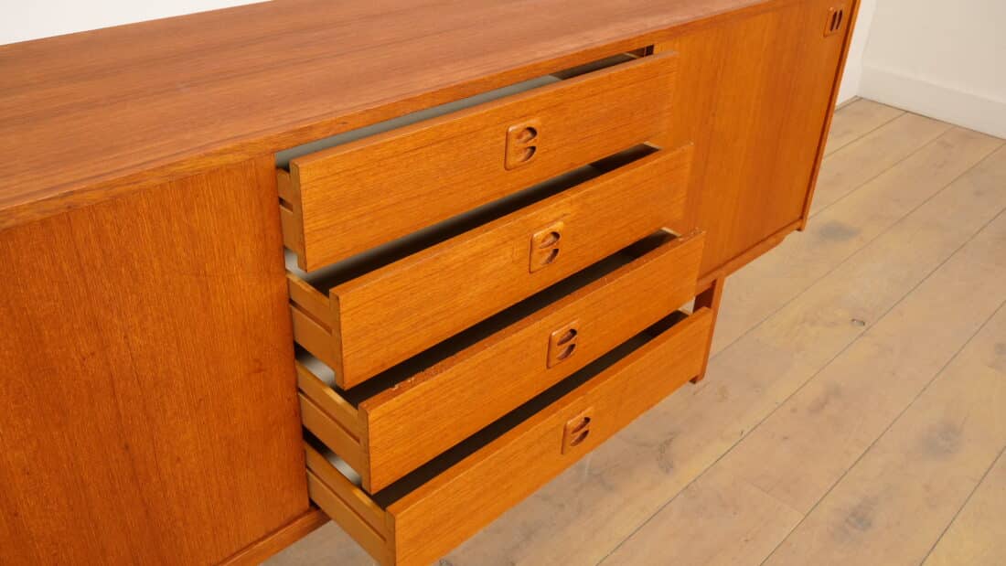 Vintage Dressoir Teak 183 Cm