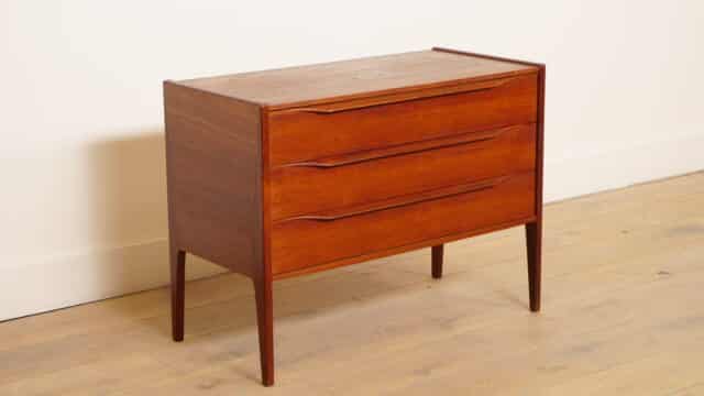 Vintage Ladekast Kai Kristiansen Deens Design Teak Mid Century Modern