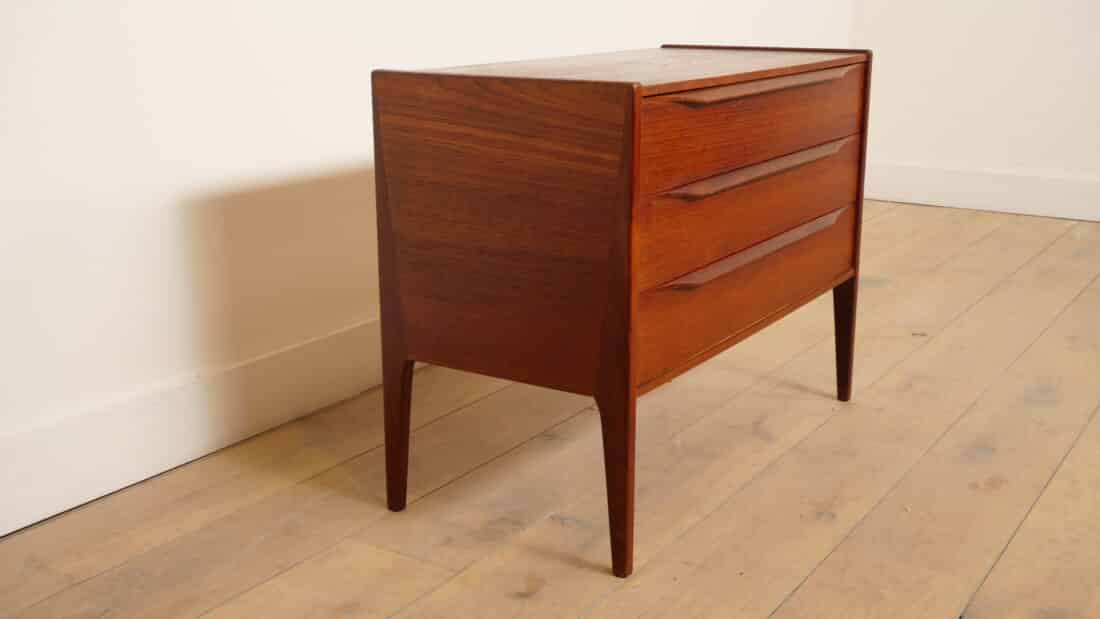 Vintage Ladekast Kai Kristiansen Deens Design Teak Mid Century Modern