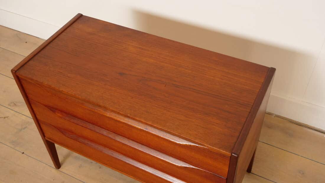 Vintage Ladekast Kai Kristiansen Deens Design Teak Mid Century Modern